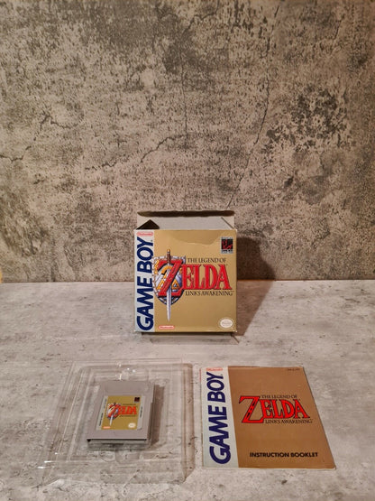 Nintendo Game Boy The Legend of Zelda Link's Awakening mit OVP und Anleitung USA - T-Retro-Games 