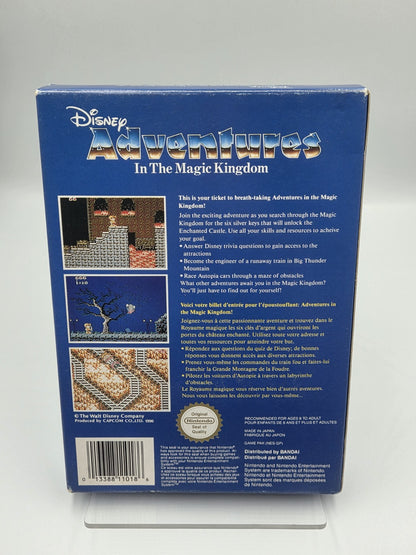 Nintendo NES Disney Adventures In The Magic Kingdom mit OVP und Anleitung FRA
