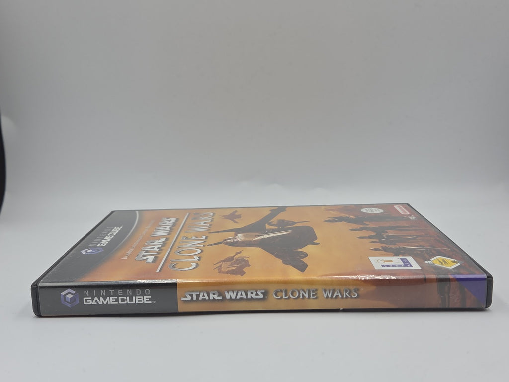Nintendo GameCube Spiel Star Wars Clone Wars mit OVP und Anleitung NOE