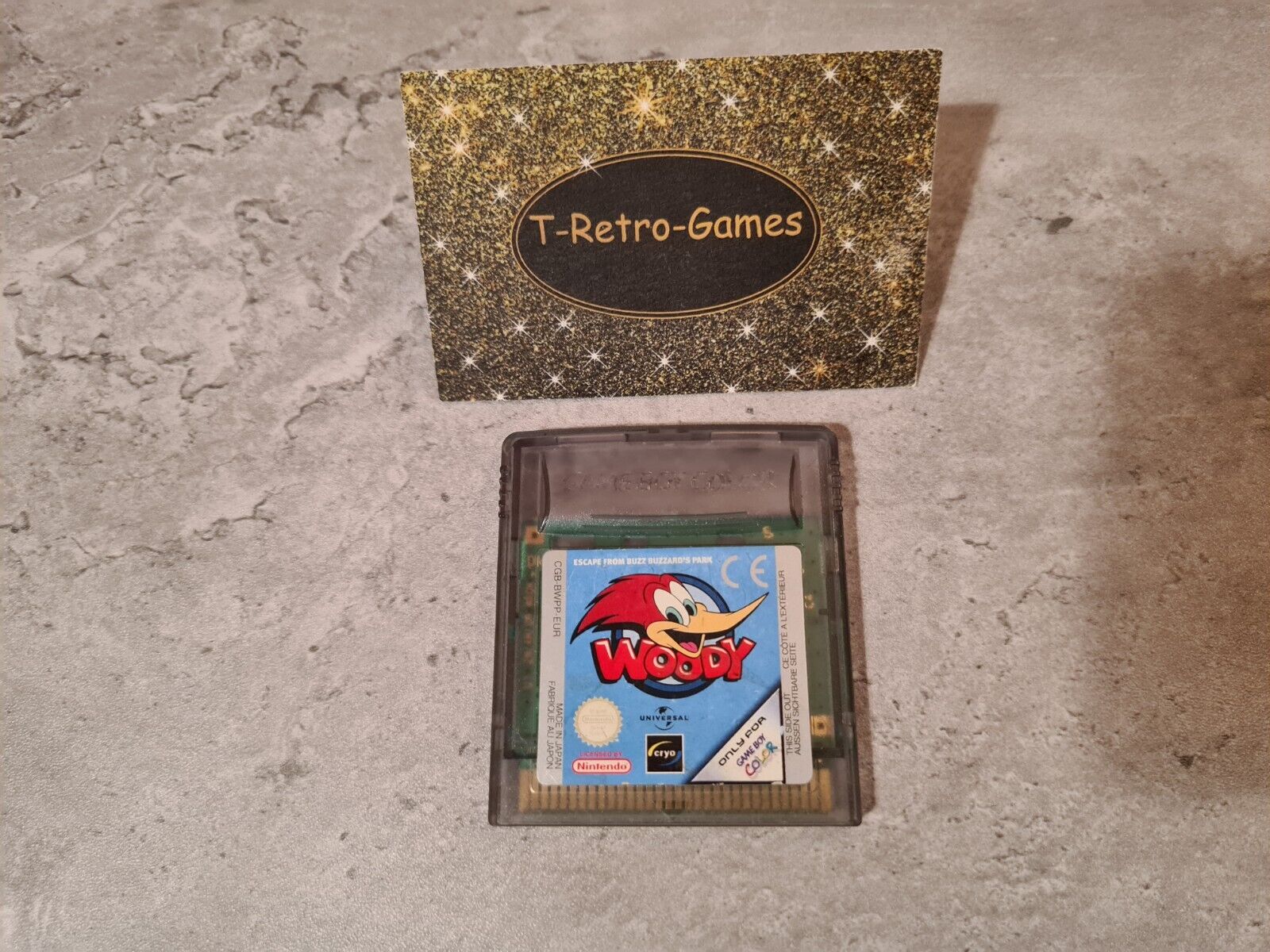 Nintendo Game Boy Color Woddy EUR Modul - T-Retro-Games 