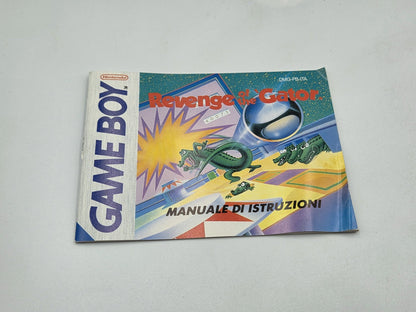 Nintendo Game Boy Classic Spiel Revenge of the Gator mit OVP und Anleitung ITA