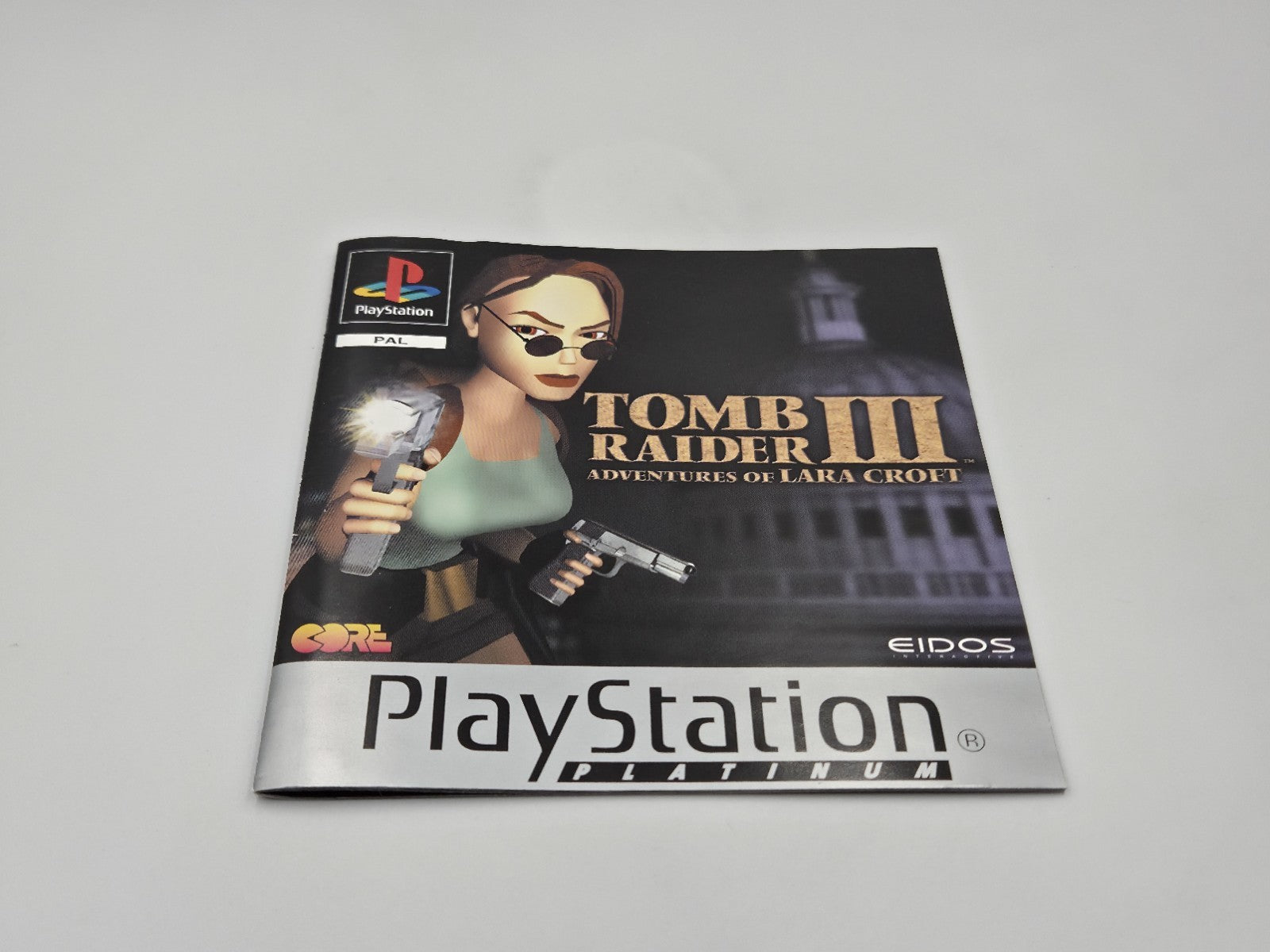PS1 Playstation 1 Spiel Tomb Raider III mit OVP und Anleitung Deutsch