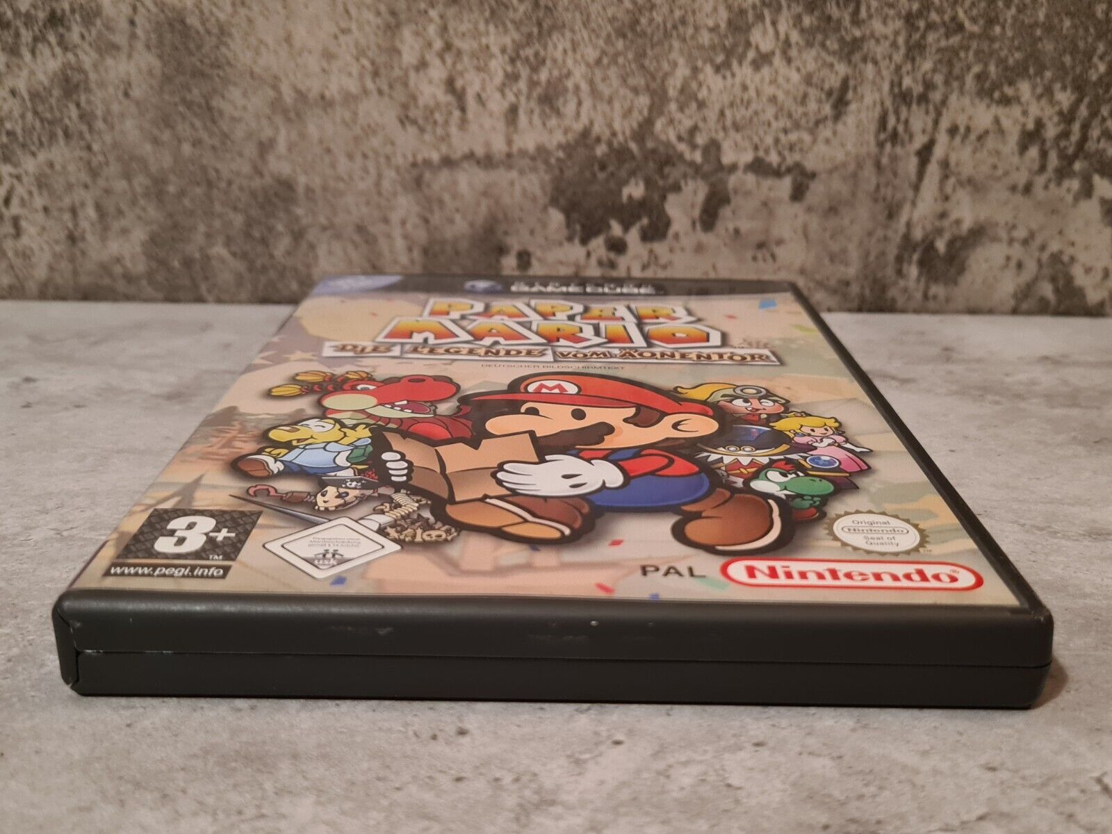 Nintendo GameCube Paper Mario Die Legende vom Äonentor mit OVP und Anleitung NOE - T-Retro-Games 