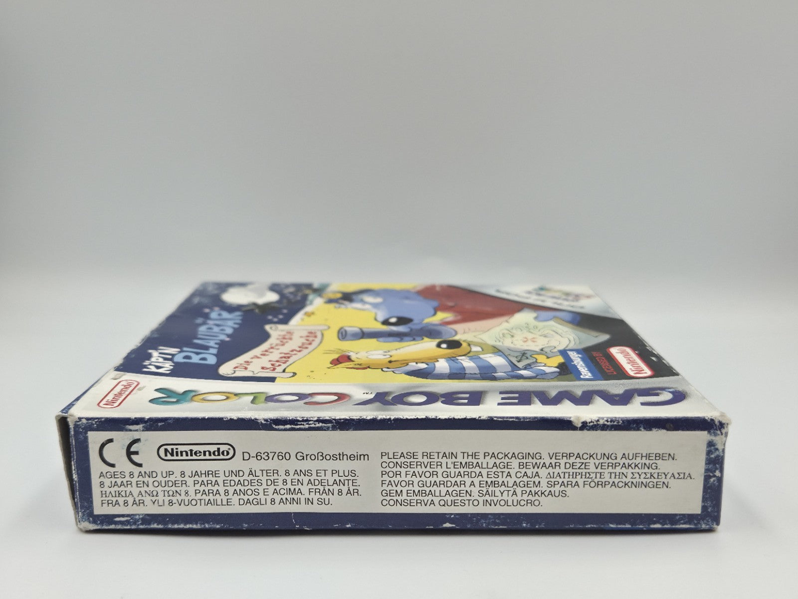 Game Boy Color Käpt'n Blaubär Die verrückte Schatzsuche mit OVP + Anleitung NOE