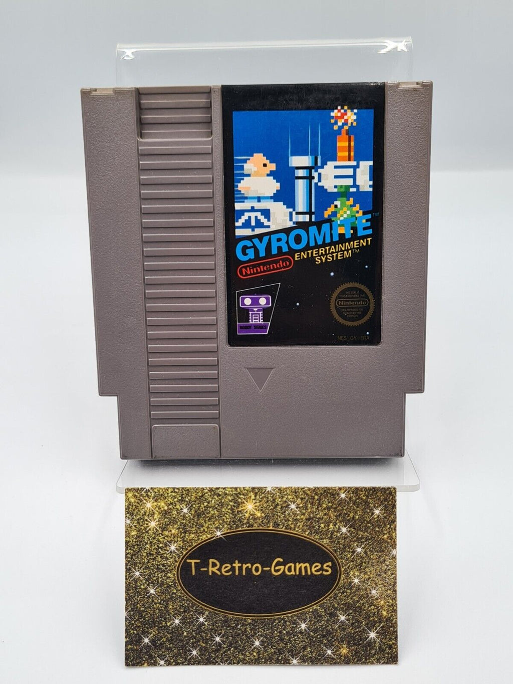 Nintendo NES Gyromite Modul FRA - T-Retro-Games 