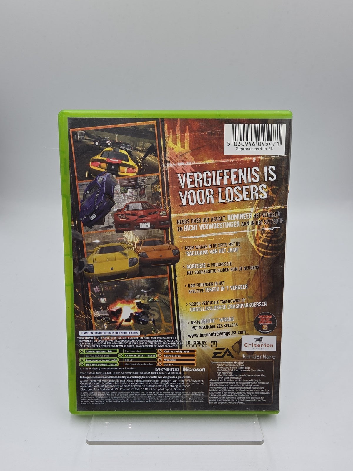 XBOX Spiel Burnout Revenge mit OVP und Anleitung 