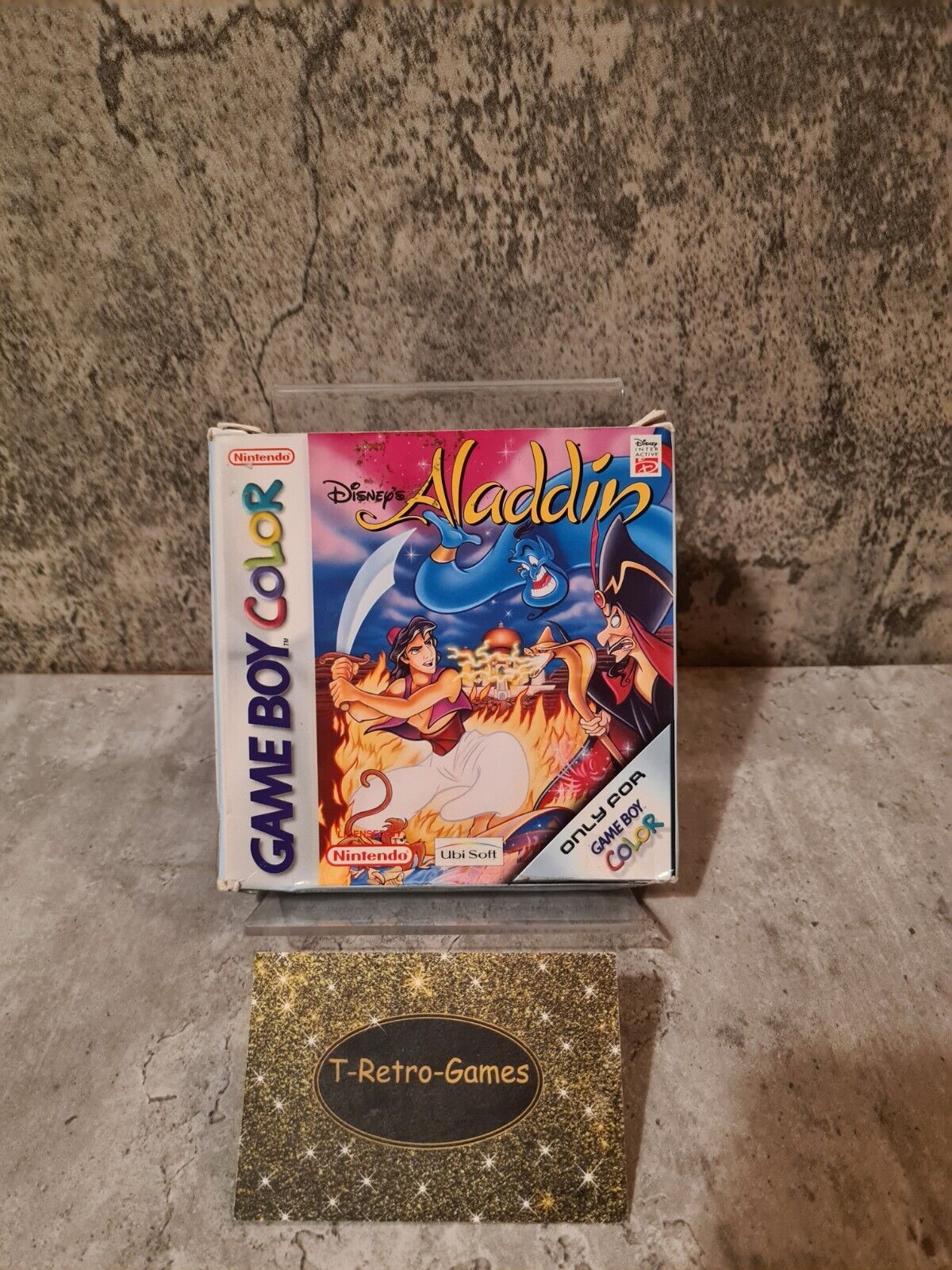 Nintendo Gameboy Color Disney's Aladdin mit OVP und Anleitung EUR - T-Retro-Games 