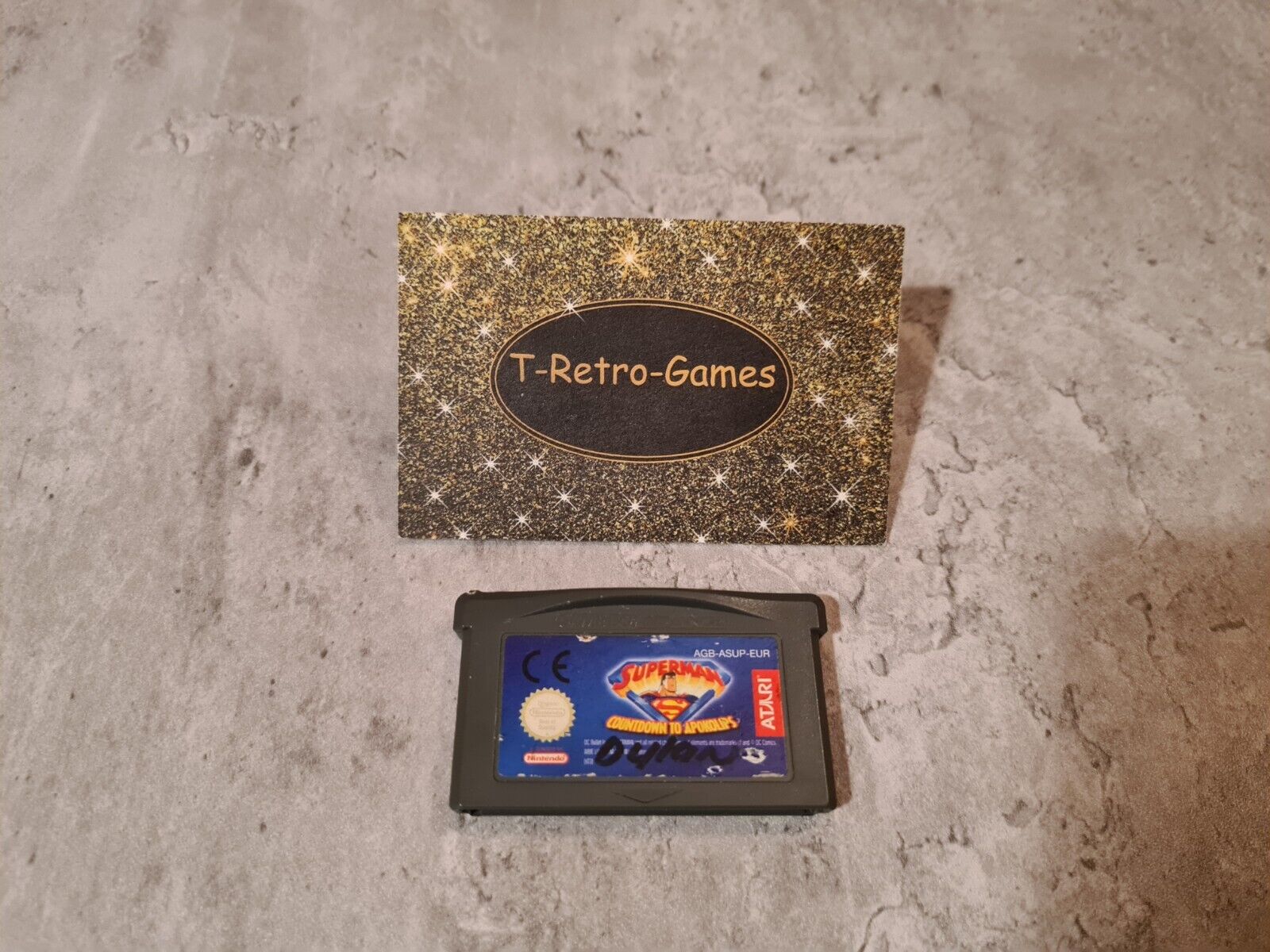 Nintendo Gameboy Advance Superman Countdown to Apokolips Modul EUR - T-Retro-Games 