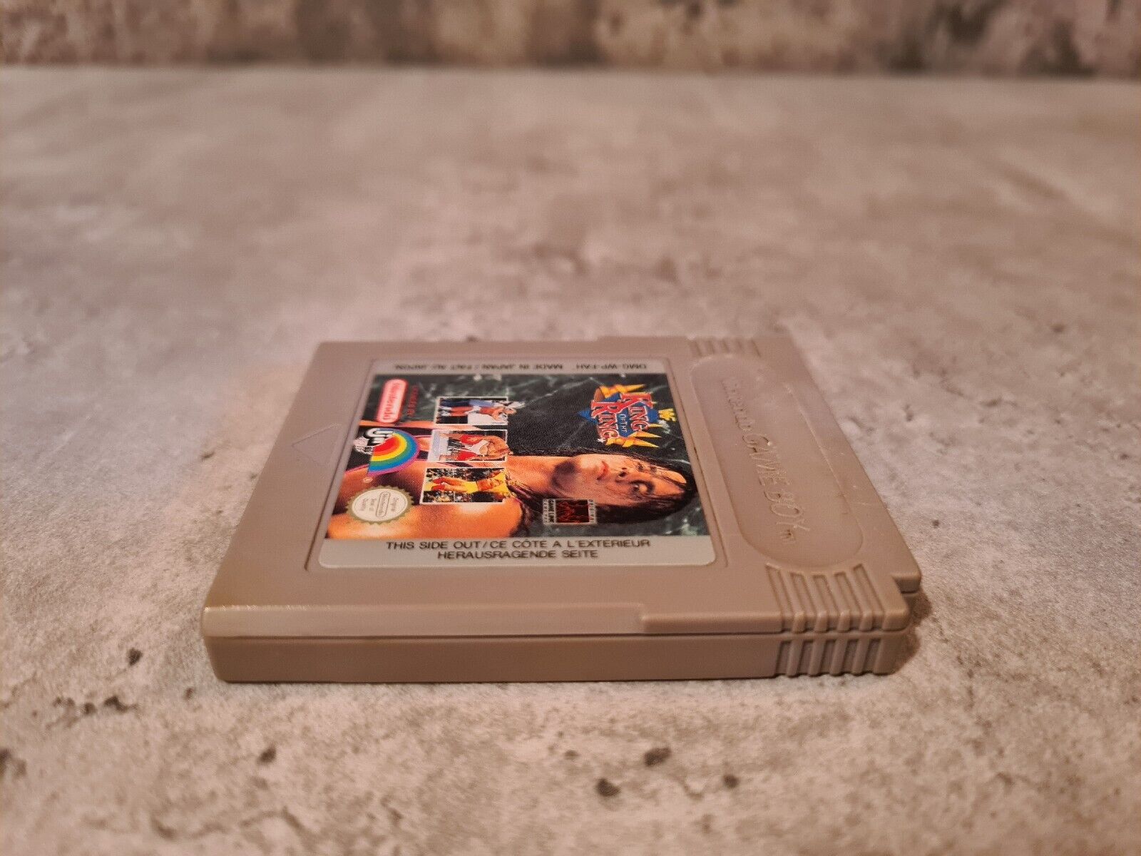 Nintendo Gameboy Classic Spiel WWF King of The Ring Modul FAH - T-Retro-Games 