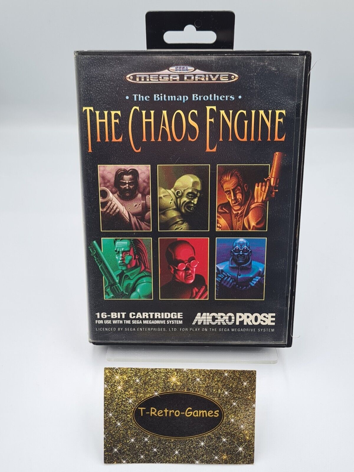 Sega Mega Drive The Chaos Engine mit OVP und Anleitung Multi Language - T-Retro-Games 