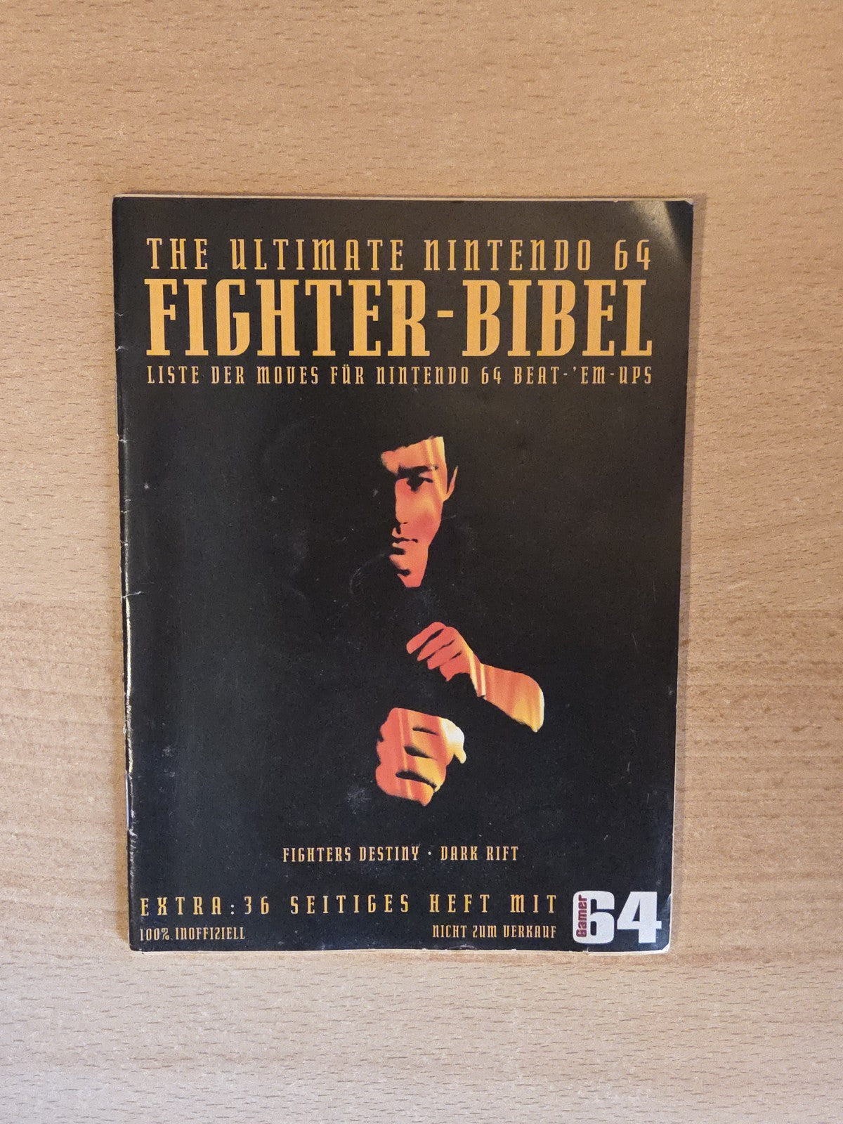 N64 Nintendo 64 The Ultimate N64 Fighter-Bibel Extra Heft
