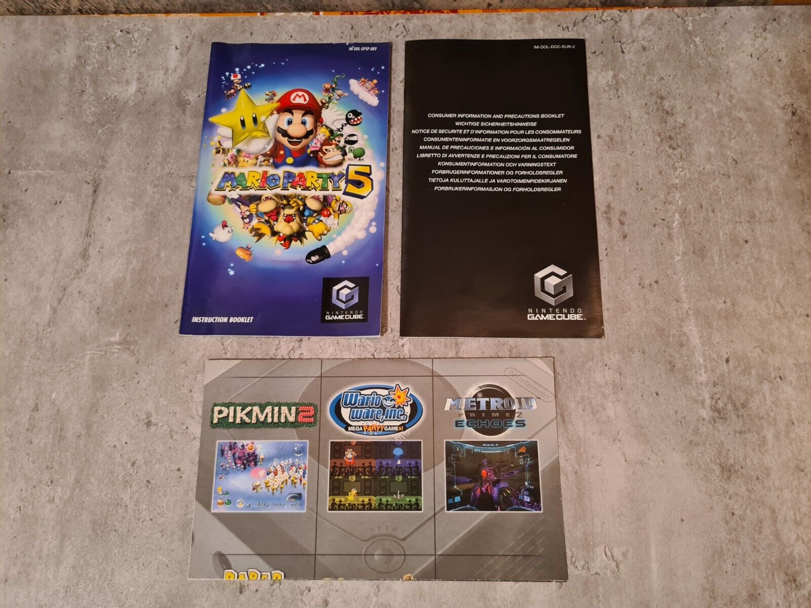 Nintendo GameCube Mario Party 5 mit OVP und Anleitung UKV - T-Retro-Games 