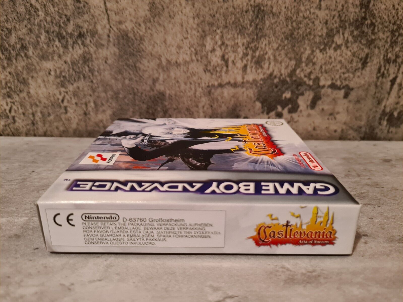 Nintendo Gameboy Advance Castlevania Aria of Sorrow + OVP+Anleitung + Poster EUR - T-Retro-Games 
