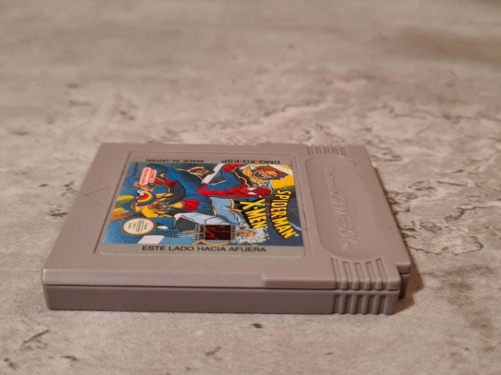 Nintendo Game Boy Classic Spiel Spider-Man X-Men Modul ESP - T-Retro-Games 