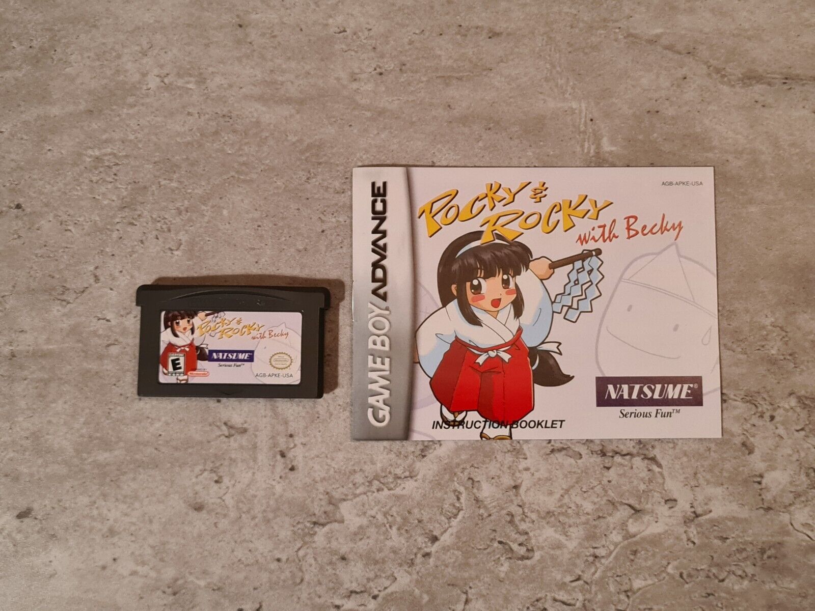 Nintendo Game Boy Advance Pocky & Rocky with Becky mit OVP und Anleitung USA - T-Retro-Games 