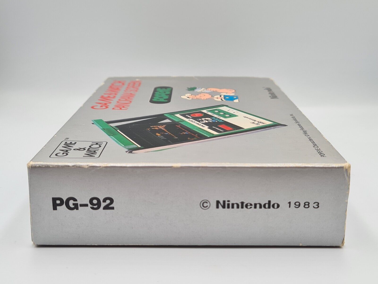 Nintendo Game & Watch Popeye OVP Panorama Screen PG-92 1983 - T-Retro-Games 