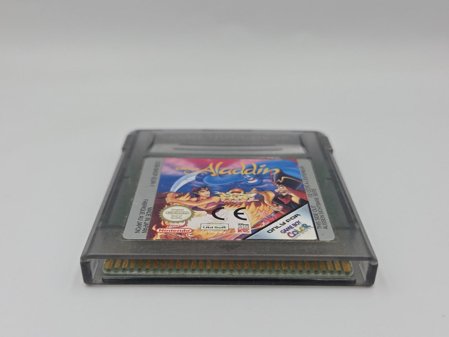 Nintendo Game Boy Color Spiel Disney's Aladdin Modul EUR