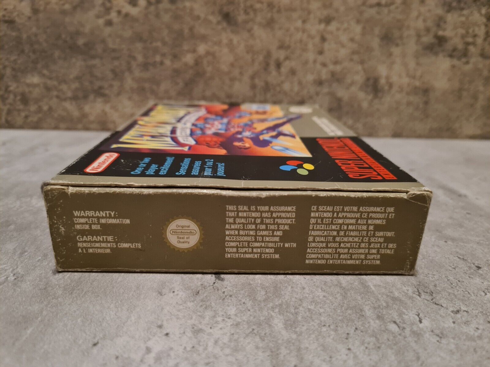 SNES Super Nintendo Metal Combat Falcon's Revenge mit OVP und Anleitung FAH - T-Retro-Games 