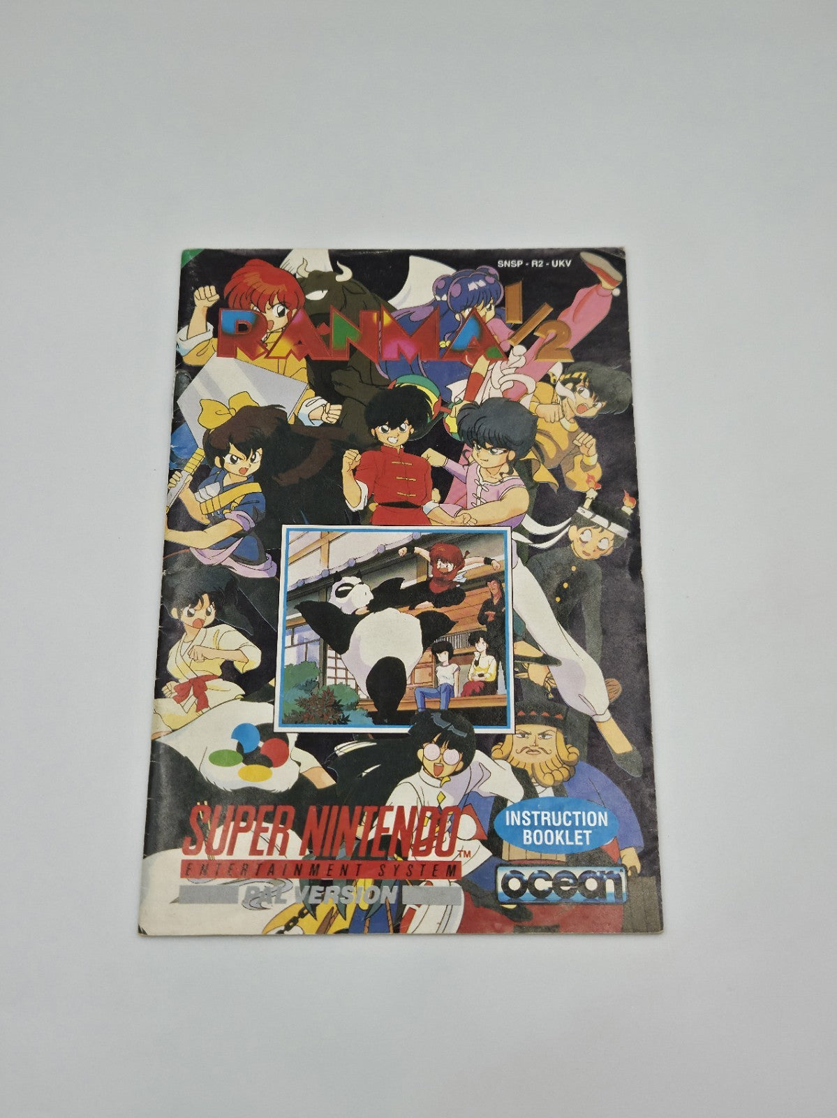 SNES Super Nintendo Spiel Ranma 1/2 mit OVP und Anleitung UKV