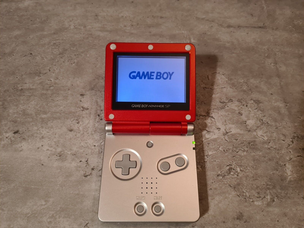 Game Boy Advance SP Mario Limited Edition Pak OVP Konsole Console AGS-001 - T-Retro-Games 