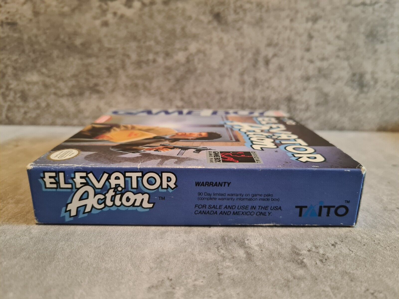 Nintendo Gameboy Classic Elevator Action mit OVP und Anleitung USA - T-Retro-Games 