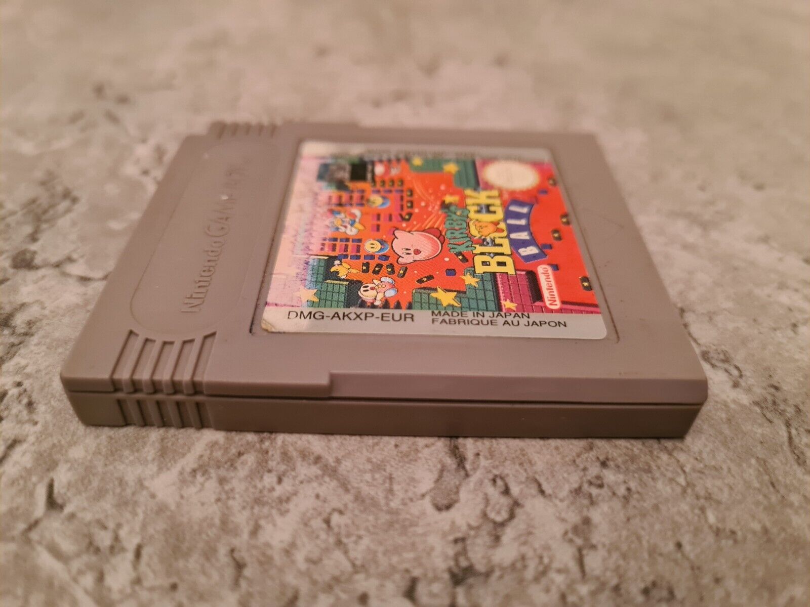 Nintendo Gameboy Classic Spiel Kirby's Block Ball Modul EUR - T-Retro-Games 