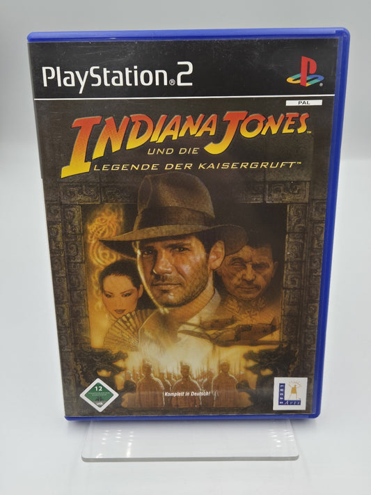 PS2 Indiana Jones und die Legende der Kaisergruft mit OVP und Anleitung Deutsch