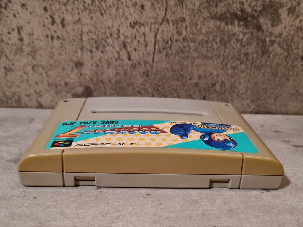 SFC Super Famicom NTSC-J RockMan 7 Modul Japan - T-Retro-Games 