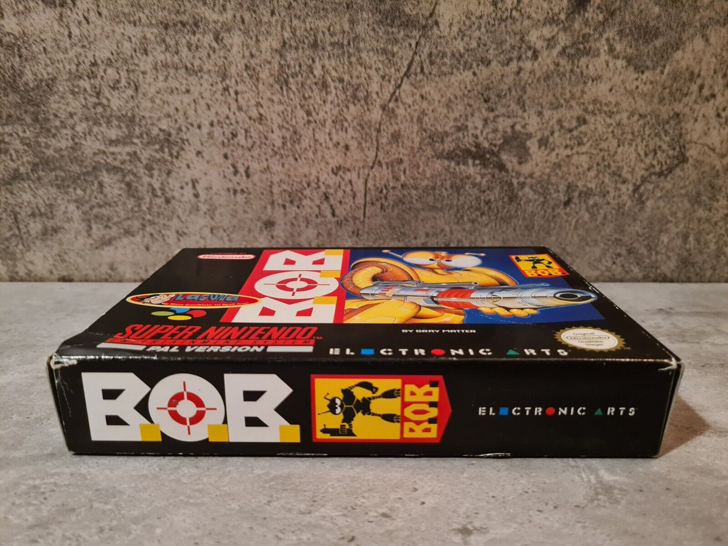SNES Super Nintendo B.O.B. mit OVP und Anleitung NOE - T-Retro-Games 