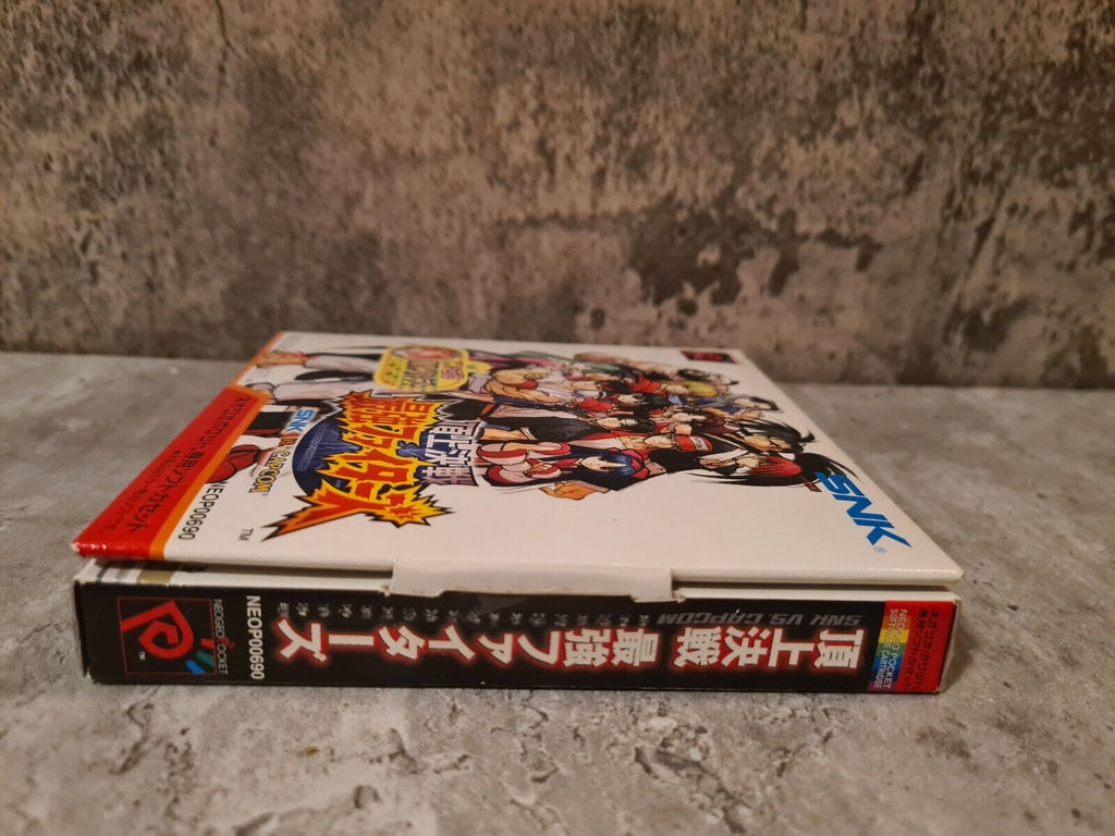 NeoGeo Pocket Spiel Capcom VS. SNK mit OVP und Anleitung Japan - T-Retro-Games 