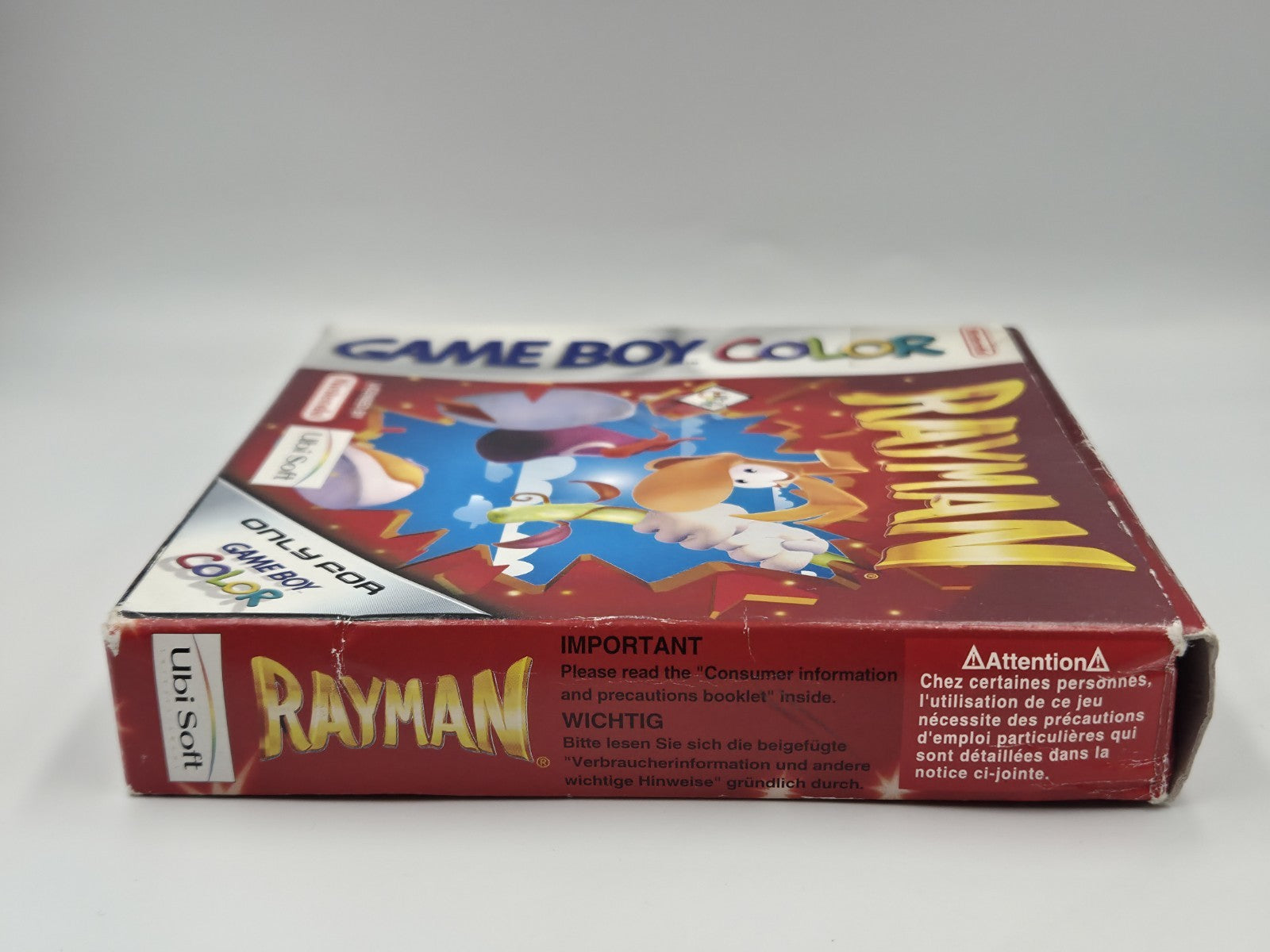 Nintendo Game Boy Color Spiel Rayman mit OVP und Anleitung EUR