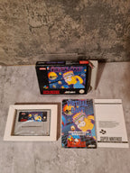 SNES Super Nintendo Virtual Bart mit OVP und Anleitung EUR - T-Retro-Games 