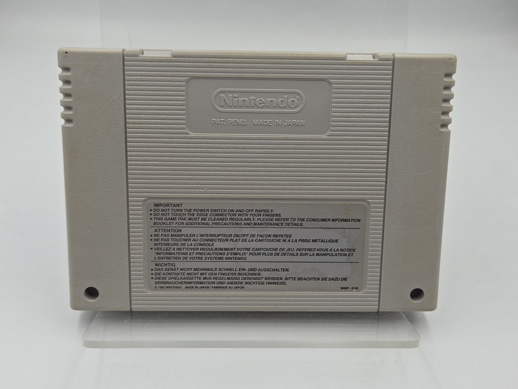 SNES Super Nintendo Spiel Die Schlümpfe Modul NOE