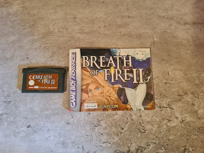 Nintendo Gameboy Advance Breath of Fire II mit OVP und Anleitung EUR - T-Retro-Games 