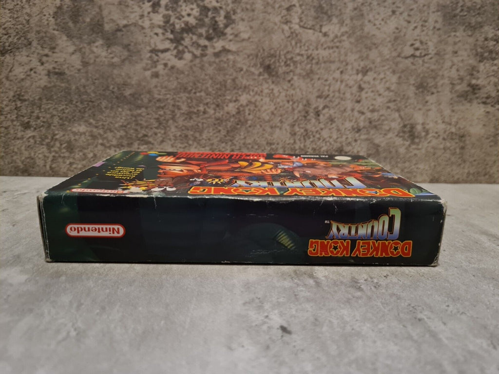 SNES Super Nintendo Donkey Kong Country mit OVP und Anleitung ESP - T-Retro-Games 
