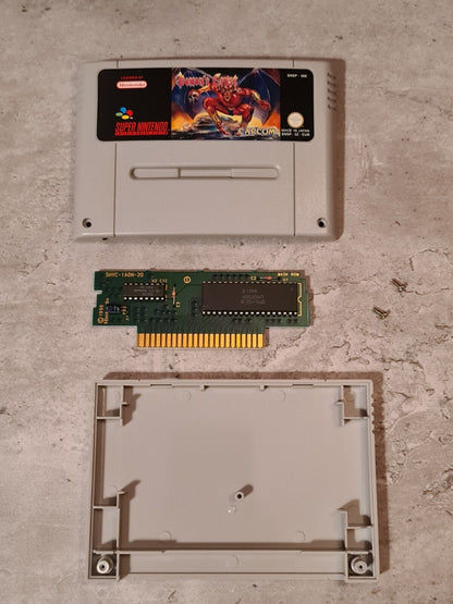 SNES Super Nintendo Demon's Crest mit OVP und Anleitung EUR - T-Retro-Games 