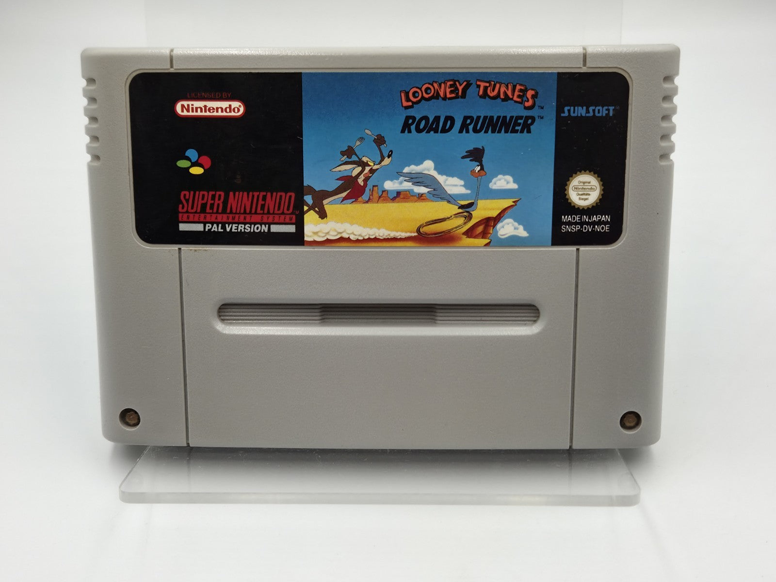 SNES Super Nintendo Looney Tunes Road Runner Modul NOE