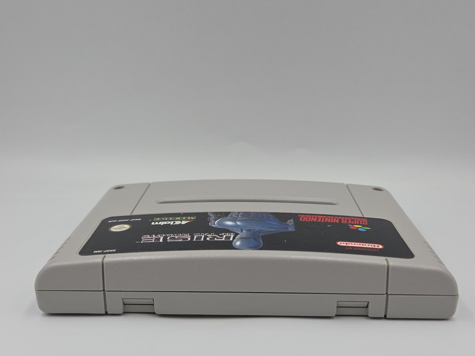 SNES Super Nintendo Spiel Rise of The Robots EUR Modul