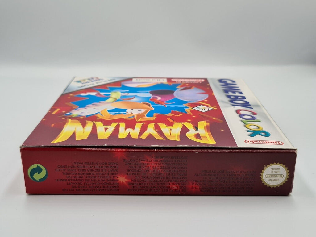 Nintendo Game Boy Color Spiel Rayman mit OVP und Anleitung EUR - T-Retro-Games 