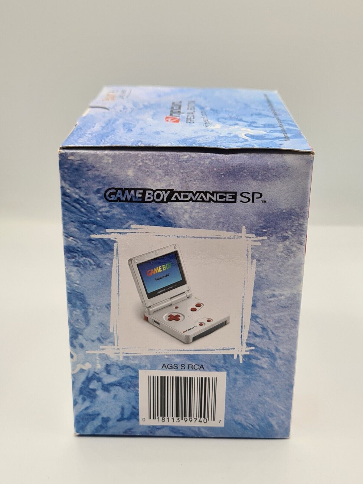 Nintendo Game Boy Advance SP Rip Curl AGS-001 Konsole Console Special Edition - T-Retro-Games 