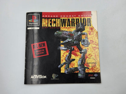 PS1 Playstation 1 Mechwarrior 2 mit OVP und Anleitung Englisch 