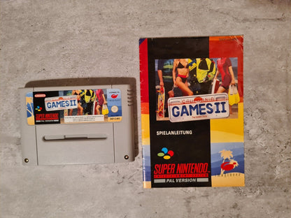 SNES Super Nintendo California Games II mit OVP und Anleitung NOE - T-Retro-Games 