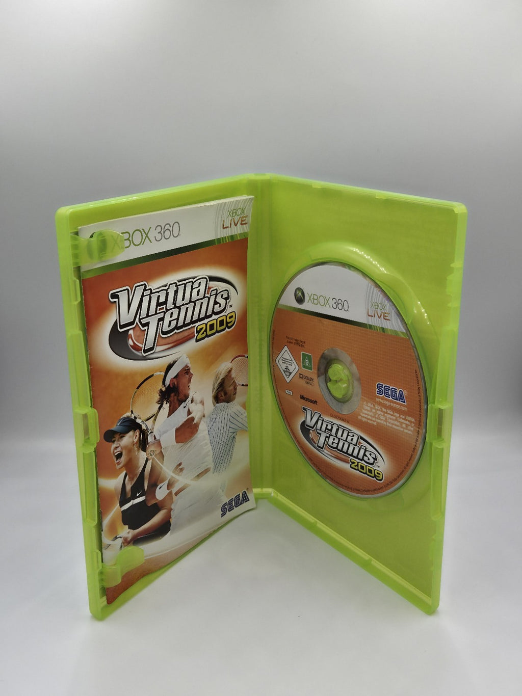 XBOX360 Spiel Virtua Tennis 2009 mit OVP und Anleitung Deutsch