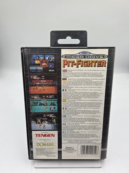 Sega Mega Drive Spiel Pit-Fighter mit OVP und Anleitung Multilingual 