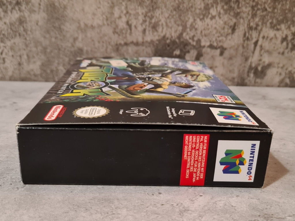 N64 Nintendo 64 Turok Dinosaur Hunter mit OVP und Anleitung NOE - T-Retro-Games 