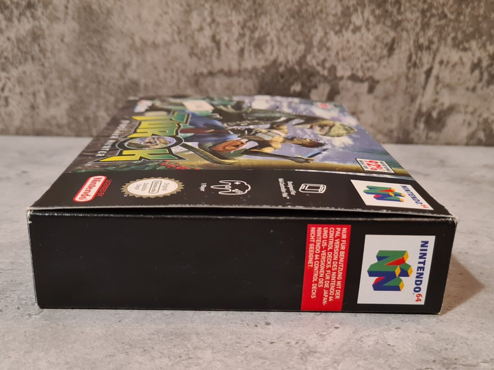 N64 Nintendo 64 Turok Dinosaur Hunter mit OVP und Anleitung NOE - T-Retro-Games 