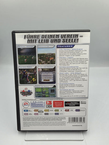 PC-CD Rom Spiel Fussball Manager 2004