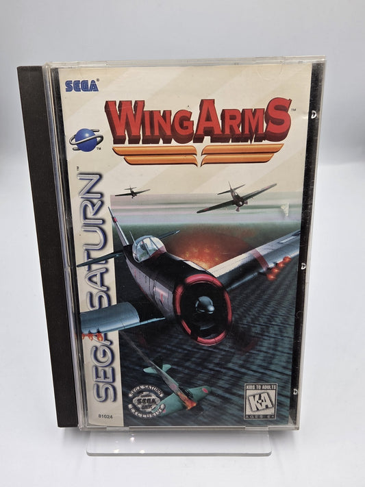 Sega Saturn WingArms mit OVP und Anleitung NTSC-USA