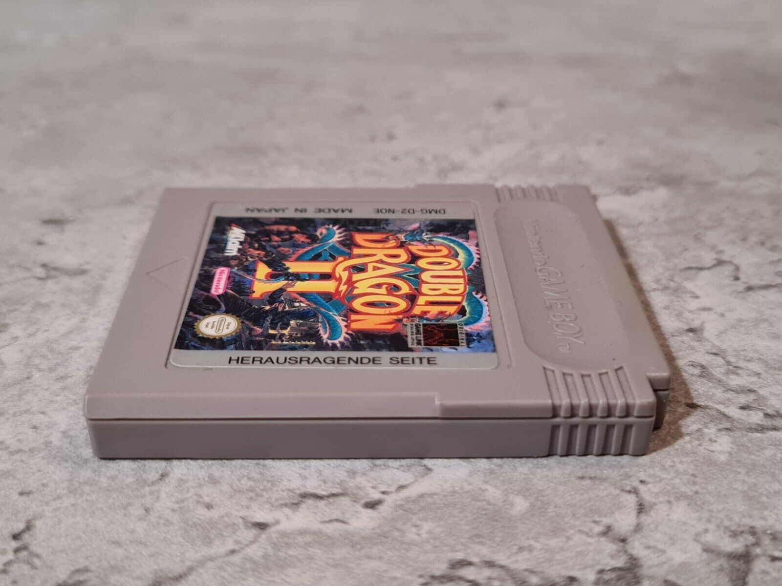 Nintendo Game Boy Classic Spiel Double Dragon II Modul NOE - T-Retro-Games 