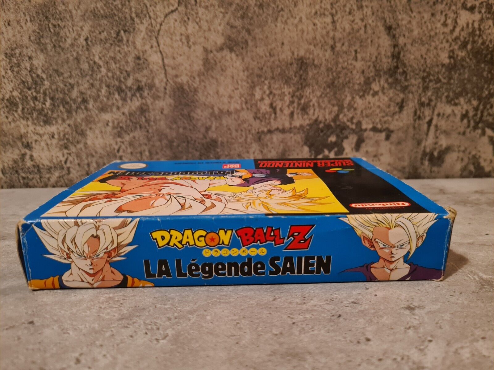 SNES Super Nintendo Dragon Ball Z La Legende Saien mit OVP und Anleitung FRA - T-Retro-Games 